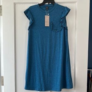 Emery Rose Stylish Blue Dress 👗 size large